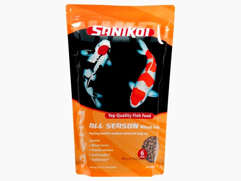 SaniKoi All Season Wheat Germs (őszi/tavaszi úszó) 6mm 3000ml