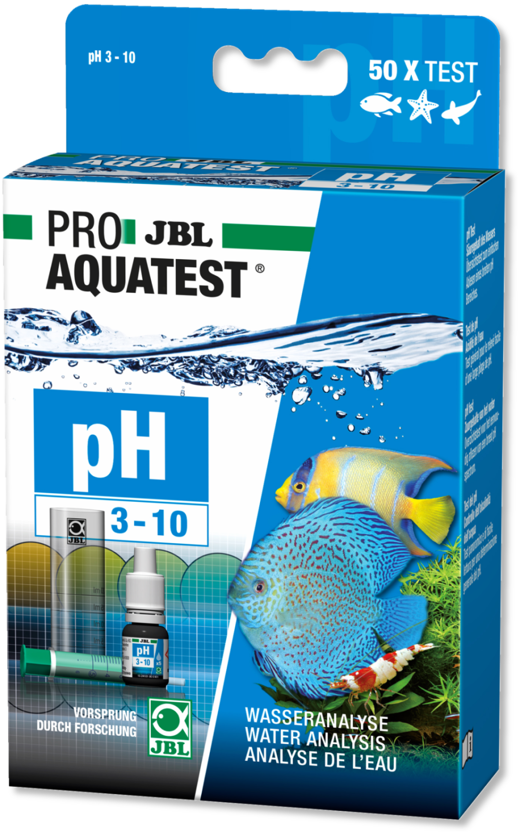 pH teszt JBL ProAquaTest pH 3.0-10.0