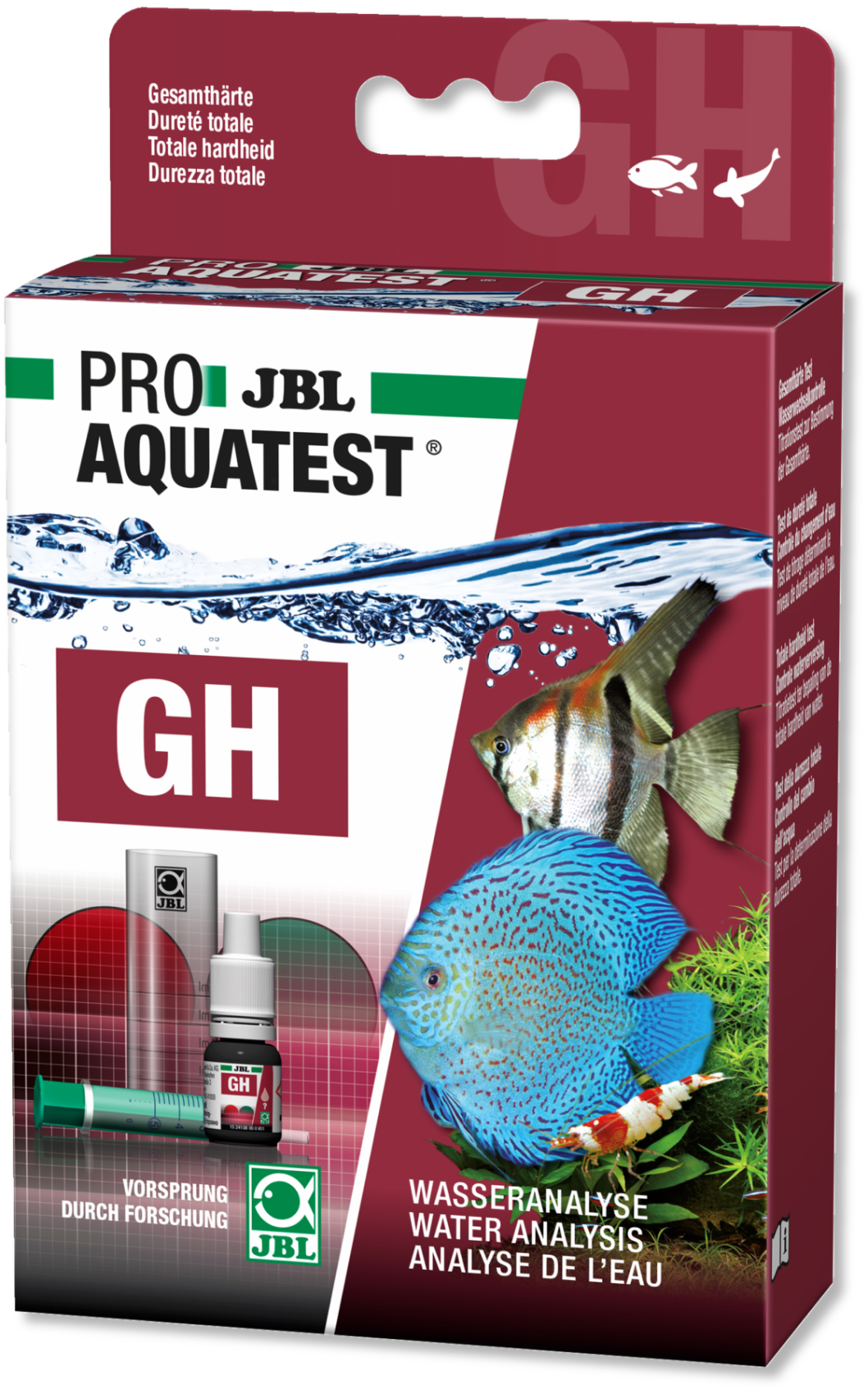 Összkeménység teszt JBL ProAquaTest GH General Hardness