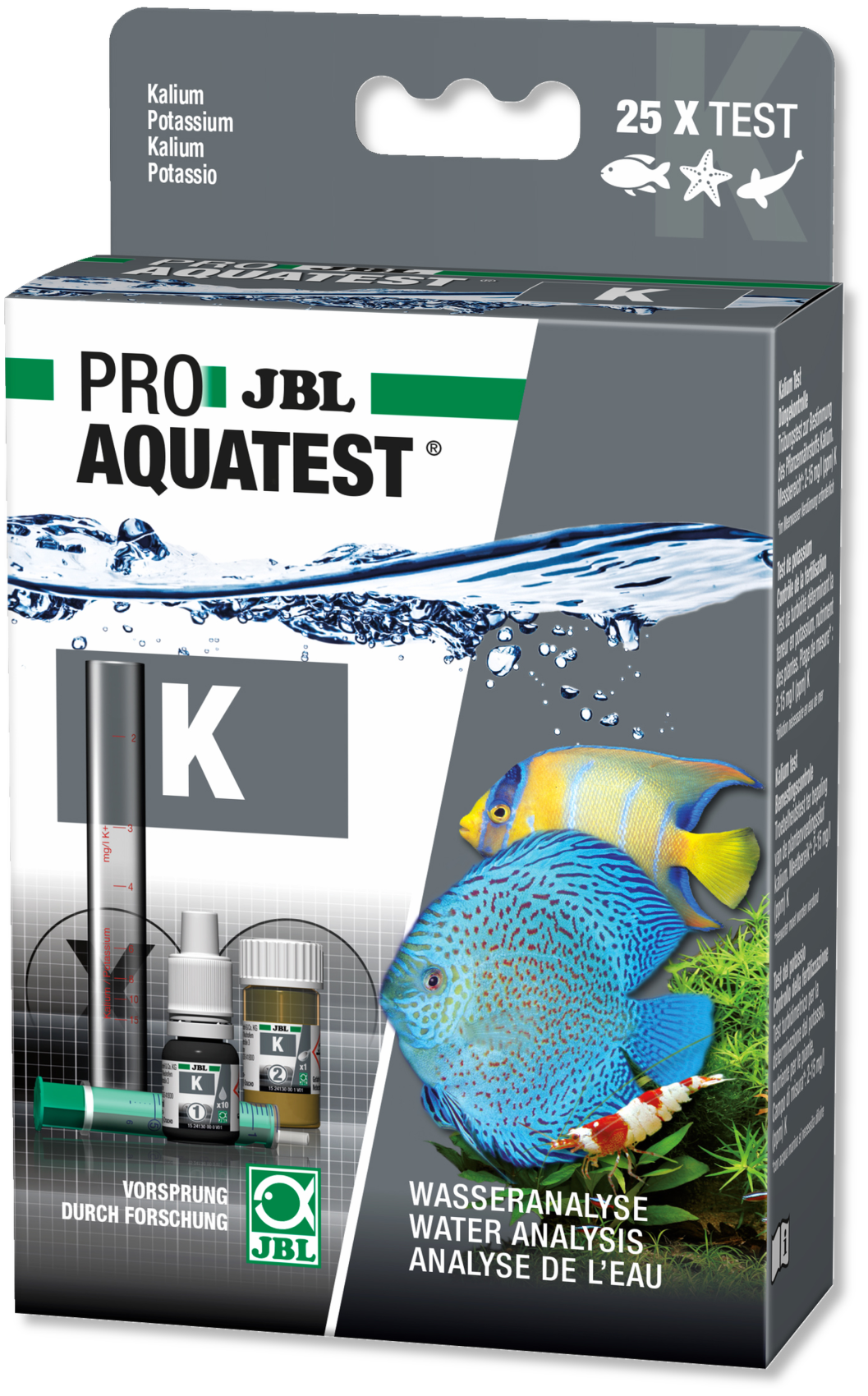 Kálium teszt JBL ProAquaTest K Potassium