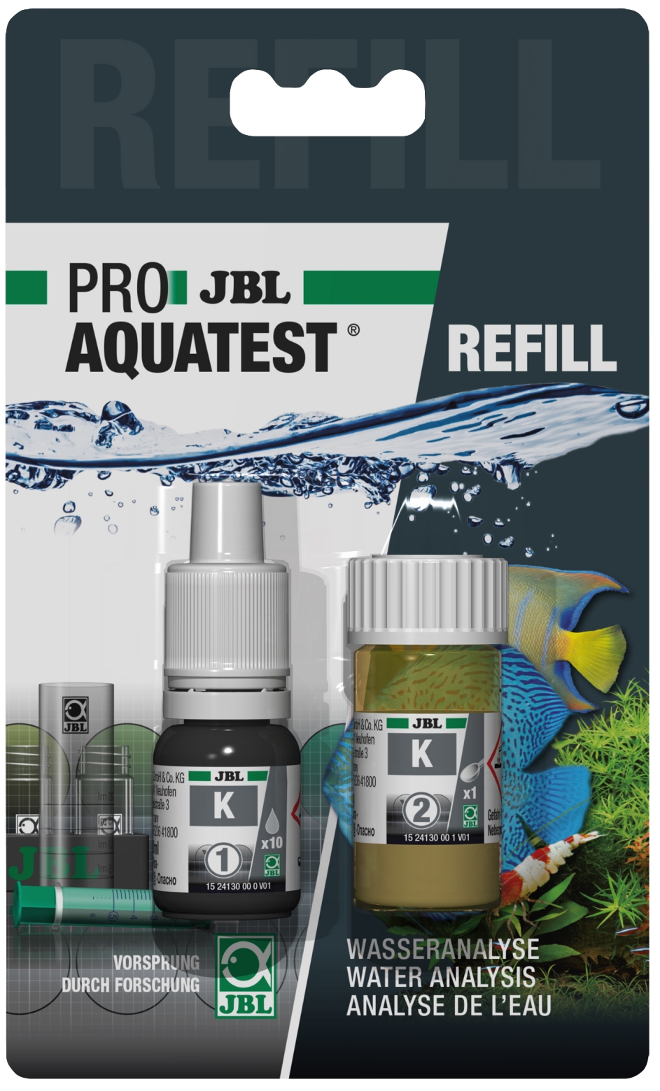 Kálium teszt JBL ProAquaTest K Potassium Refill - utántöltő