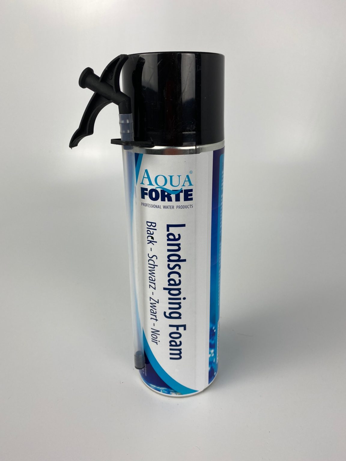 Kerti fekete ragasztó, tömítőhab Aqua Forte Landscaping Foam 500ml