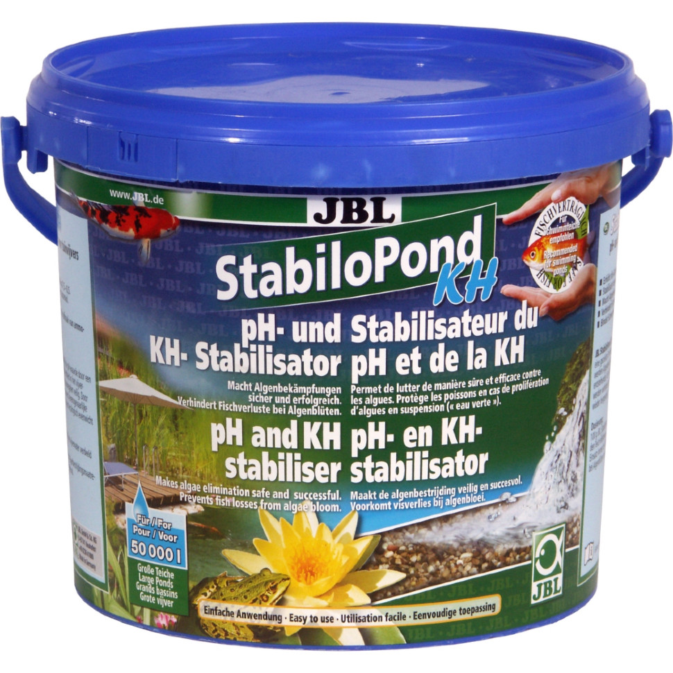 Vízbeállító vízstabilizátor JBL StabiloPond KH 5kg