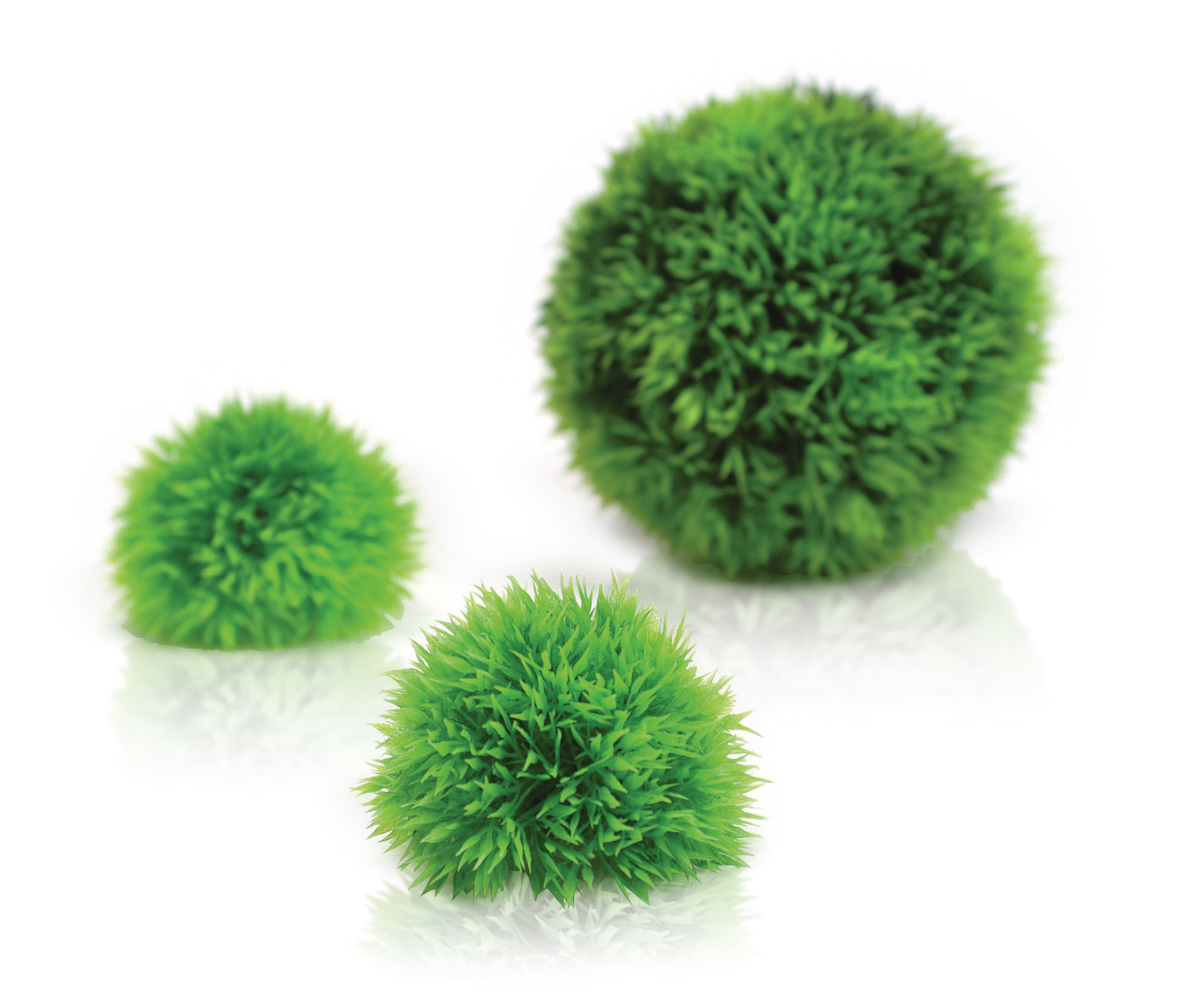 Akváriumi dekor, zöld labdacsok Oase biOrb Aquatic topiary ball set 3 green