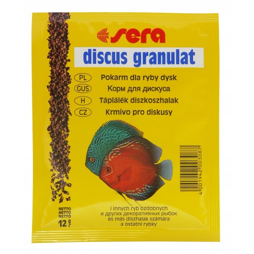 Sera Discus Granulat Nature 12g diszkoshal eledel